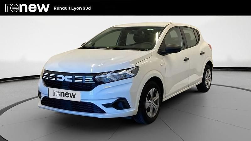 Blanc Utilisé 2023 Dacia Sandero Essentiel Citadine | 13 890 € (Prix juste) - Image 1/4