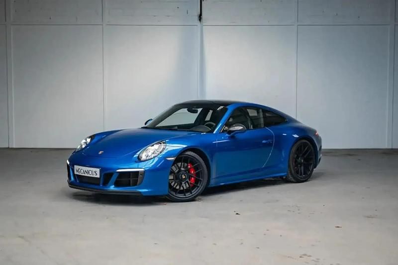 Bleu Occasion 2017 Porsche 911 Carrera GTS Coupé | 134 900 € (Prix cher) - Image 1/4