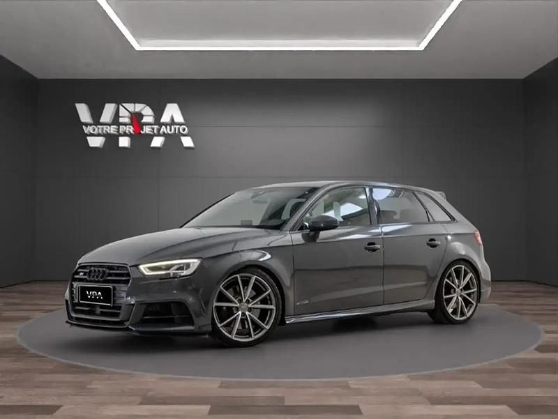 Gris Utilisé 2018 Audi S3 Sport Berline | 35 679 € (Prix juste) - Image 1/4