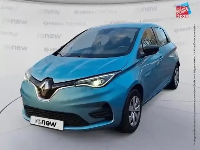 Bleu celadon Utilisé 2021 Renault Zoe Life Citadine | 8 799 € (Super prix) - Image 1/4