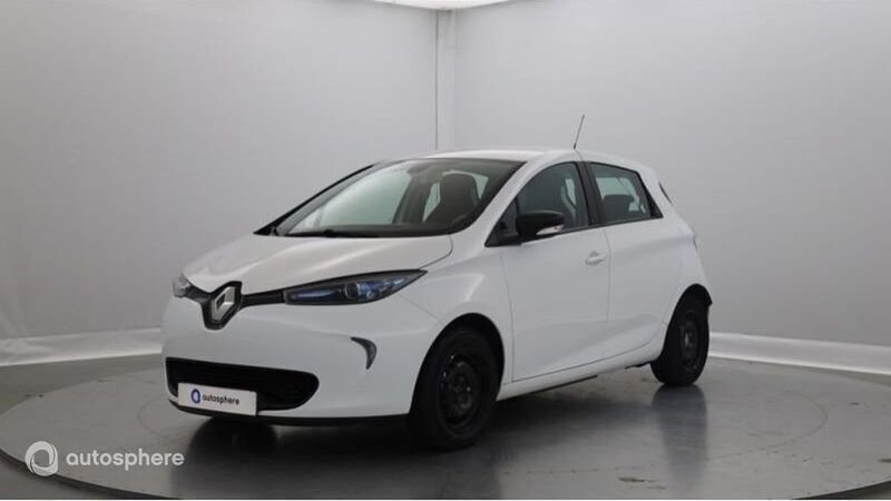 Blanc Utilisé 2018 Renault Zoe Life Citadine | 6 799 € (Bon prix) - Image 1/4