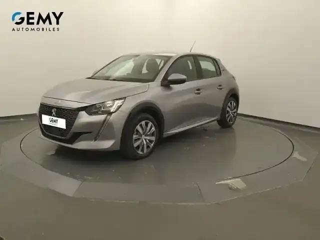 Gris artense Utilisé 2021 Peugeot e-208 Citadine | 12 479 € (Super prix) - Image 1/4