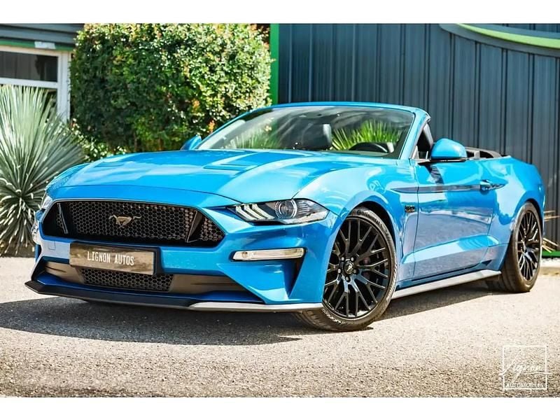 Occasion 2020 Ford Mustang GT Premium Cabriolet | 50 990 € (Bon prix) - Image 1/4