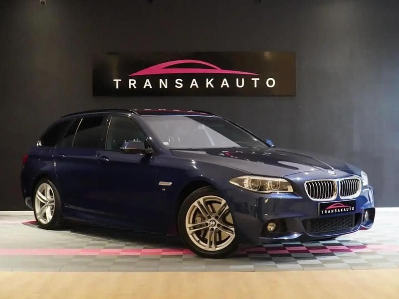 Bleu Occasion 2016 BMW 530 M Sport Break | 20 990 € - Image 1/4
