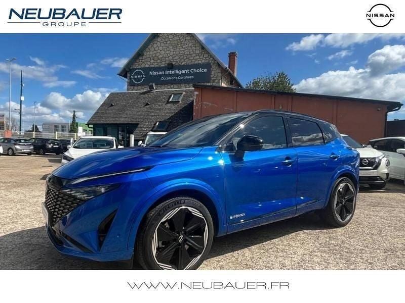 Bleu magnétique toit noir Utilisé 2024 Nissan Qashqai SUV | 34 490 € (Prix cher) - Image 1/4