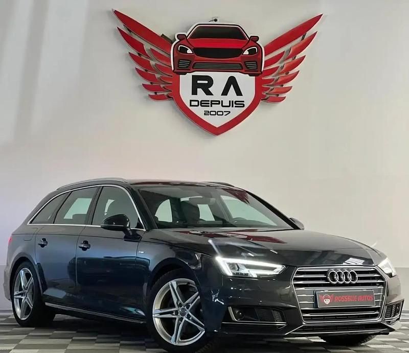 Gris Utilisé 2018 Audi A4 S-Line Break | 24 999 € (Prix juste) - Image 1/4