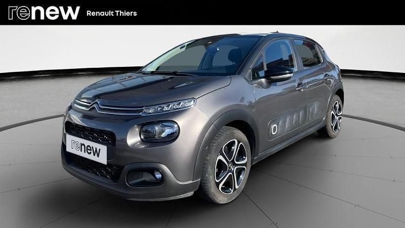 Gris Utilisé 2019 Citroën C3 PureTech Citadine | 10 990 € (Prix assez cher) - Image 1/4