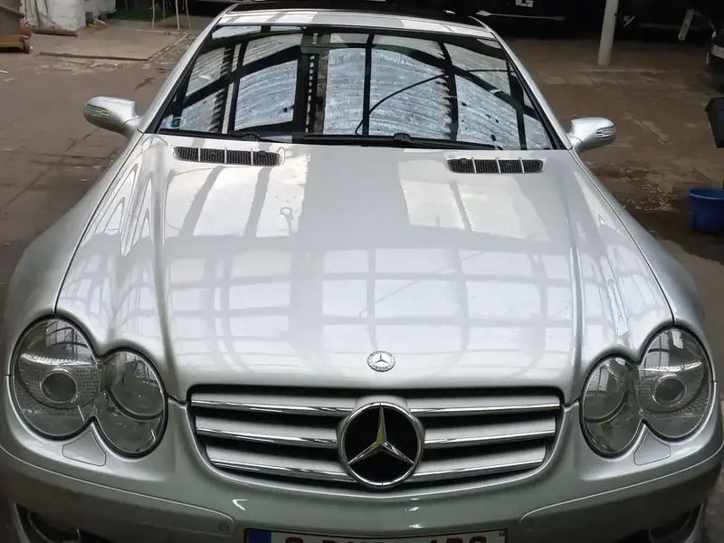 Gris Utilisé 2008 Mercedes SL350 Cabriolet | 22 500 € - Image 1/4