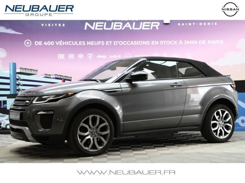 Gris corris Utilisé 2017 Land Rover Range Rover evoque HSE Dynamic Cabriolet | 24 490 € (Super prix) - Image 1/4