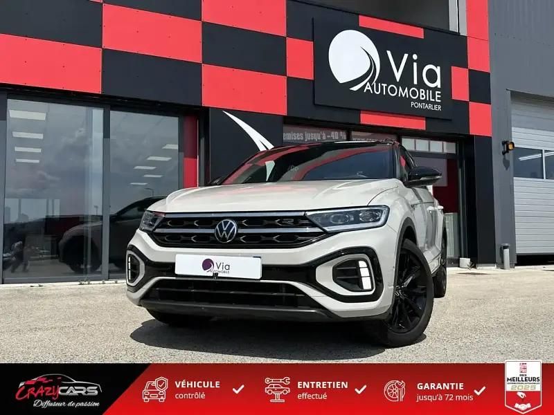 Gris Utilisé 2022 VW T-Roc R-line SUV | 27 990 € (Prix juste) - Image 1/4