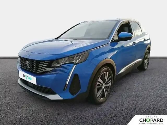 Bleu clair Occasion 2021 Peugeot 3008 S | 17 290 € (Prix juste) - Image 1/4