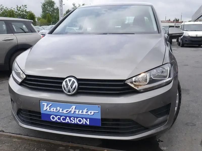 Gris Utilisé 2016 VW Golf Sportsvan Trendline Monospace | 12 290 € (Super prix) - Image 1/4