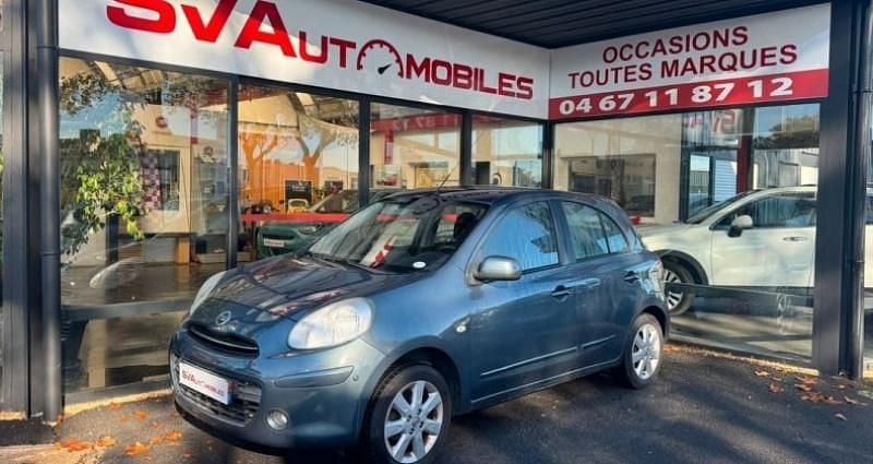 Gris Occasion 2012 Nissan Micra Citadine | 5 490 € (Prix juste) - Image 1/4