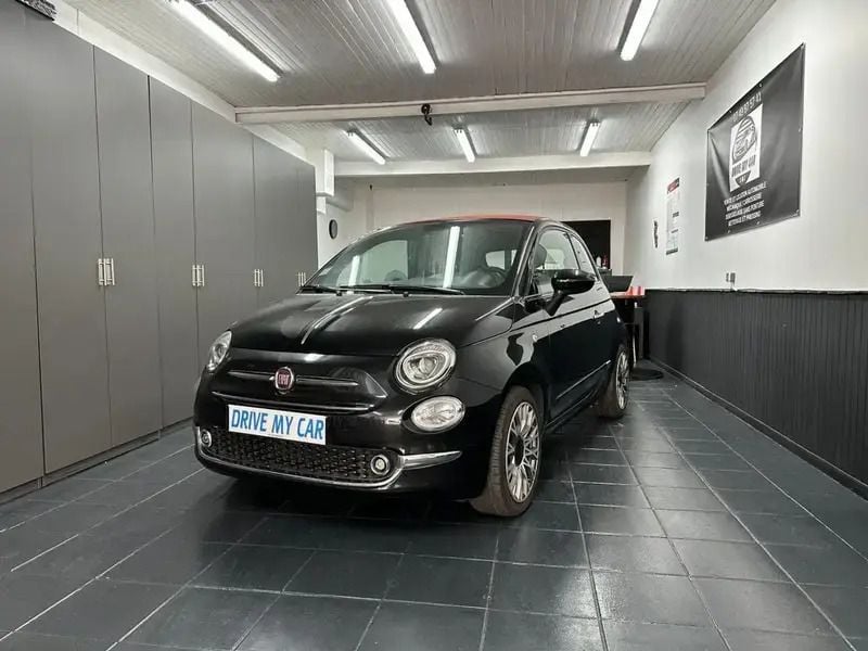 Noir Utilisé 2020 Fiat 500C Star Cabriolet | 10 890 € (Prix juste) - Image 1/4