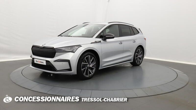 Argent Utilisé 2021 Skoda Enyaq iV SportLine SUV | 25 799 € (Bon prix) - Image 1/4