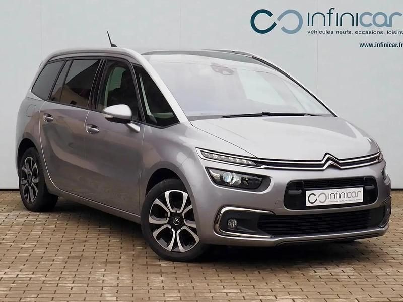Gris Utilisé 2020 Citroën C4 SpaceTourer Shine Monospace | 23 300 € (Prix cher) - Image 1/4
