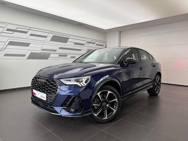 Bleu navarre métallisé Occasion 2023 Audi Q3 S-Line SUV | 36 890 € - Image 1/4
