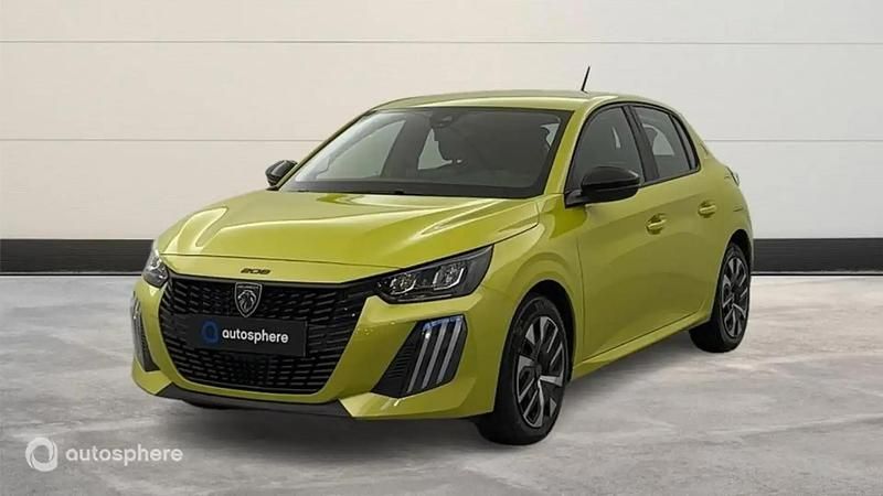 Jaune Occasion 2024 Peugeot 208 Active Citadine | 15 499 € (Prix juste) - Image 1/4