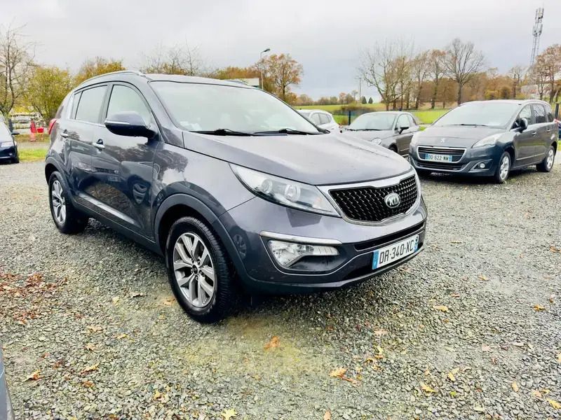 Gris Utilisé 2012 Kia Sportage Premium SUV | 10 700 € (Prix juste) - Image 1/4