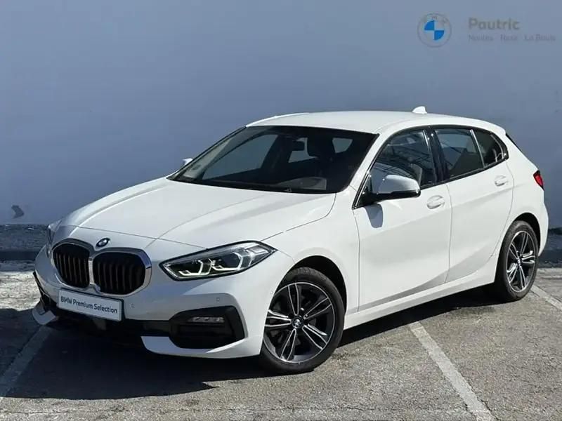 Blanc Utilisé 2023 BMW 118 Sport Line Citadine | 27 950 € (Prix juste) - Image 1/4