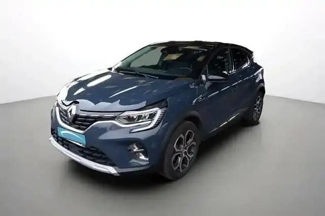 Bleu rpe noir gne Occasion 2021 Renault Captur SUV | 16 500 € - Image 1/4