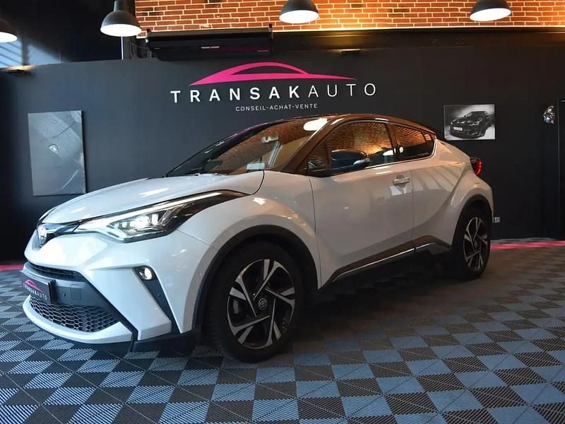 Blanc Occasion 2022 Toyota C-HR SUV | 20 990 € (Super prix) - Image 1/4