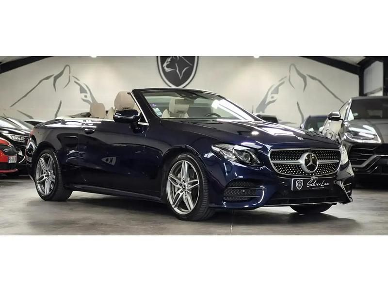 Bleu Occasion 2017 Mercedes E400 Cabriolet | 59 490 € (Prix juste) - Image 1/4