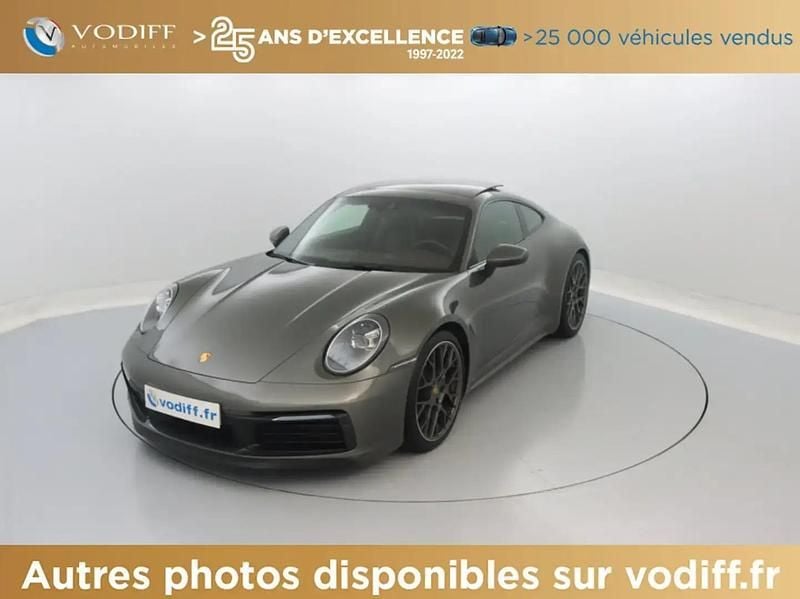 Vert Utilisé 2020 Porsche 911 Carrera 4S Coupé | 142 950 € (Super prix) - Image 1/4