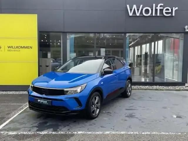 Bleu Utilisé 2023 Opel Grandland X SUV | 18 990 € - Image 1/4
