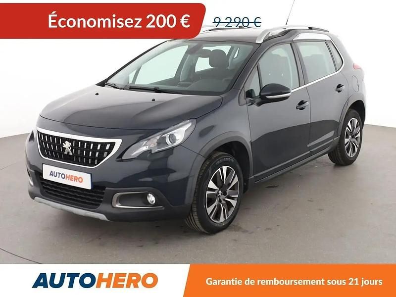 Noir Utilisé 2018 Peugeot 2008 Allure SUV | 9 090 € (Prix juste) - Image 1/2