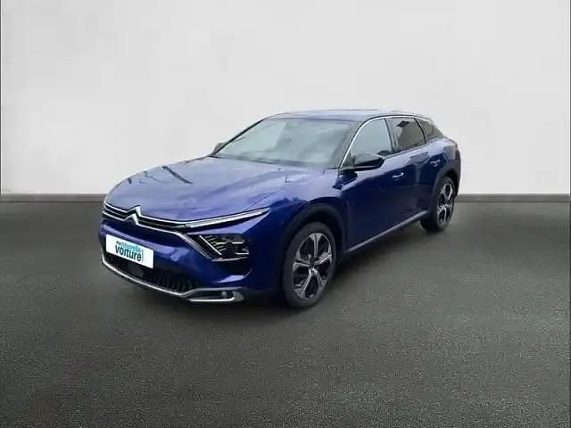 Bleu magnetique Utilisé 2022 Citroën C5 X PureTech Break | 19 420 € - Image 1/4
