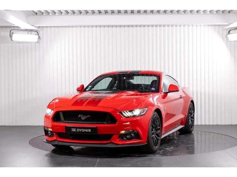 Rouge Occasion 2017 Ford Mustang GT Coupé | 42 990 € (Super prix) - Image 1/4