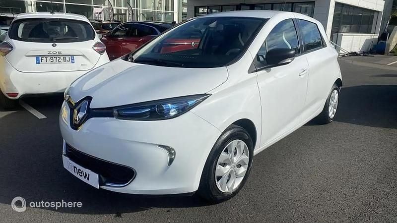 Blanc Utilisé 2018 Renault Zoe Citadine | 6 999 € (Bon prix) - Image 1/4