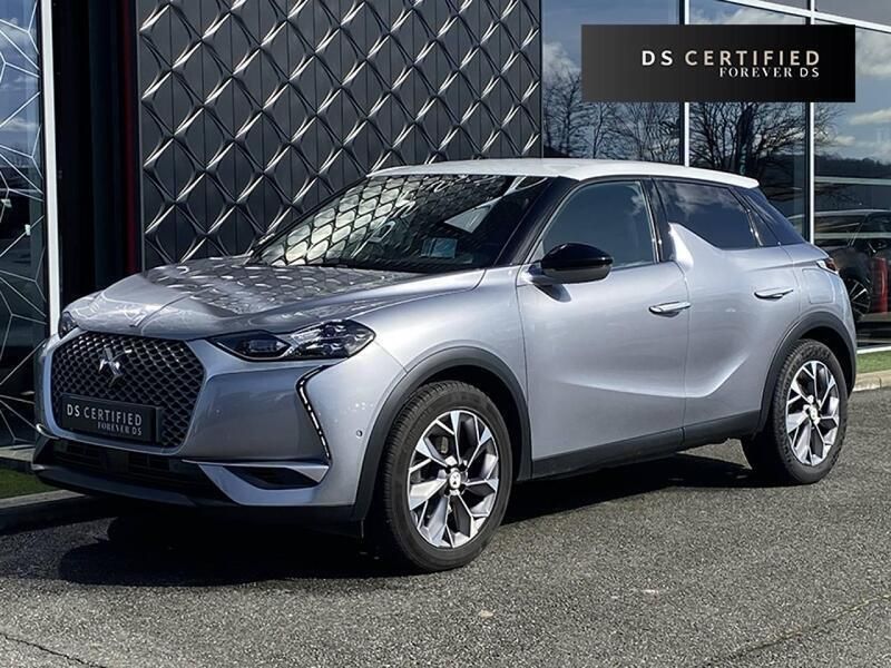 Gris Utilisé 2020 DS Automobiles DS3 Crossback E-Tense Grand Chic SUV | 17 990 € (Prix juste) - Image 1/4