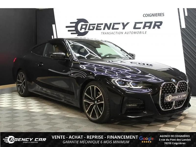 Noir Occasion 2021 BMW 420 M Sport Coupé | 37 999 € (Prix juste) - Image 1/4
