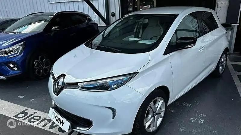Blanc glacier Utilisé 2019 Renault Zoe Business Citadine | 7 499 € (Super prix) - Image 1/2