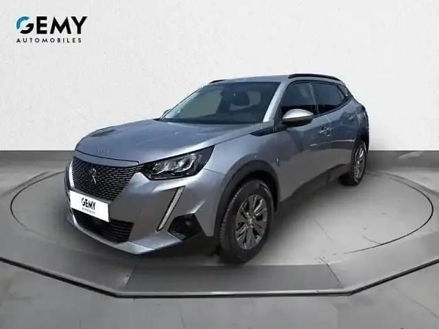 Gris Utilisé 2021 Peugeot e-2008 SUV | 14 990 € (Super prix) - Image 1/4