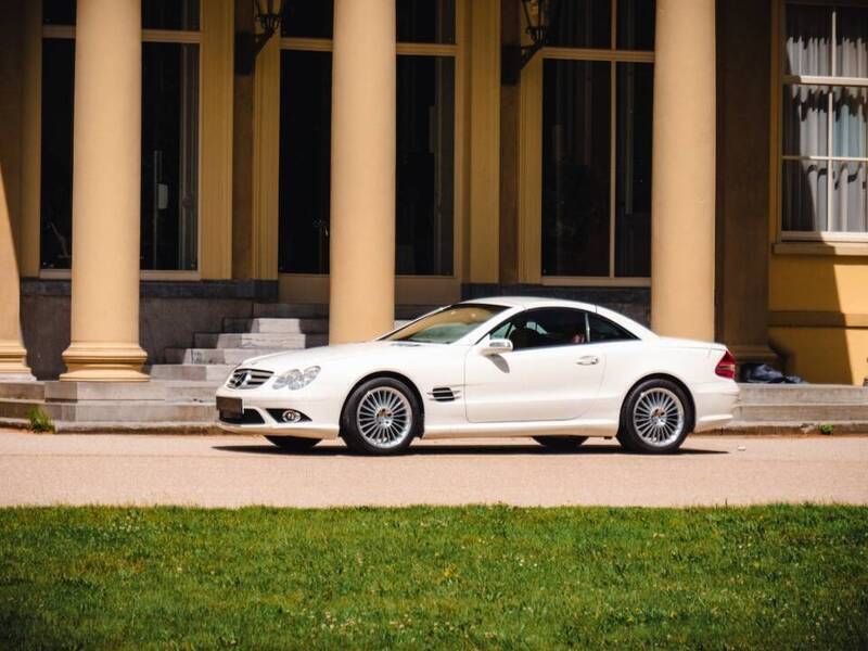 Blanc Utilisé 2007 Mercedes SL550 Cabriolet | 29 500 € - Image 1/4