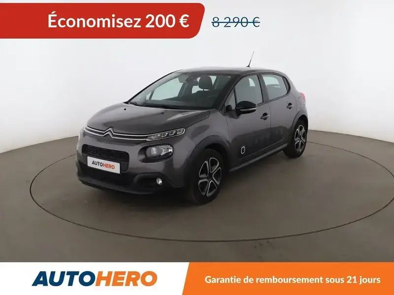 Gris Utilisé 2018 Citroën C3 Feel Citadine | 8 090 € (Prix juste) - Image 1/2