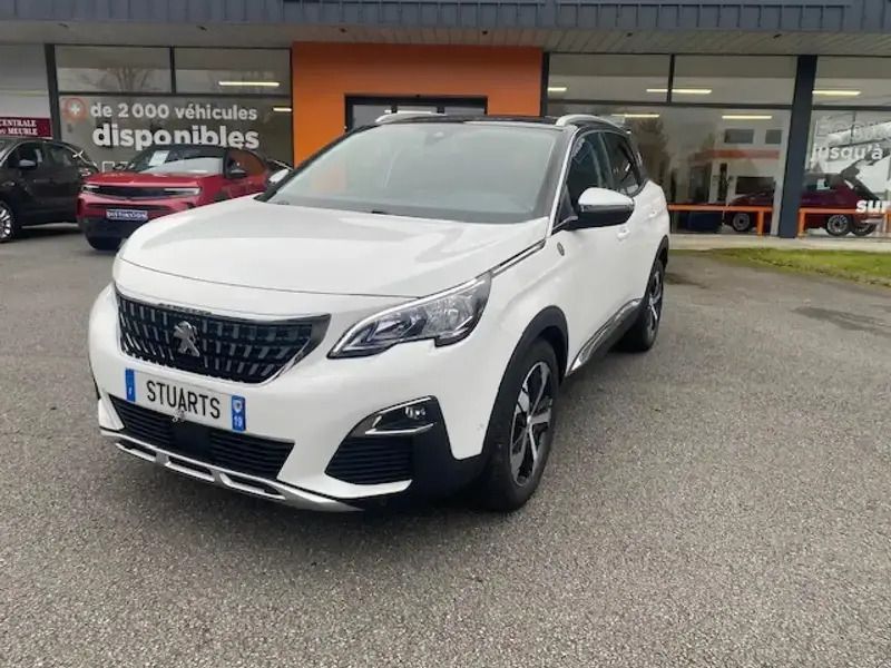 Blanc Utilisé 2018 Peugeot 3008 Crossway | 17 480 € (Prix cher) - Image 1/4