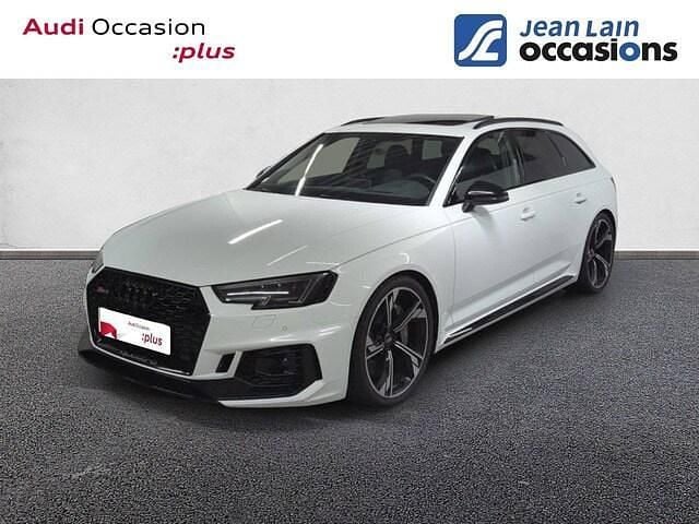 Blanc glacier métallisé Utilisé 2018 Audi RS4 Sport Break | 67 990 € - Image 1/4