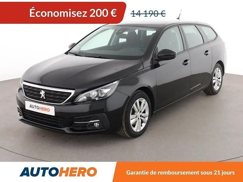 Noir Utilisé 2018 Peugeot 308 Business-Line Break | 13 590 € (Bon prix) - Image 1/2