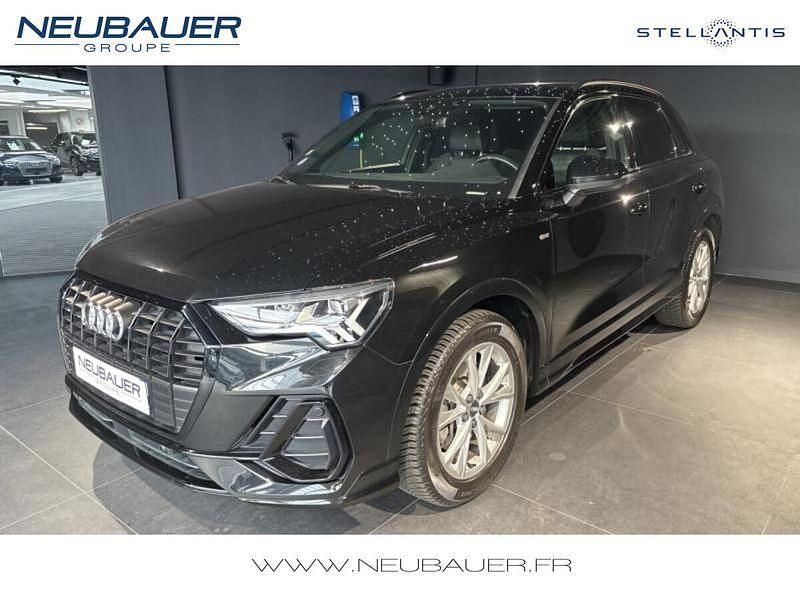 Noir mythic métallisé Utilisé 2019 Audi Q3 S-Line SUV | 30 970 € (Prix juste) - Image 1/4