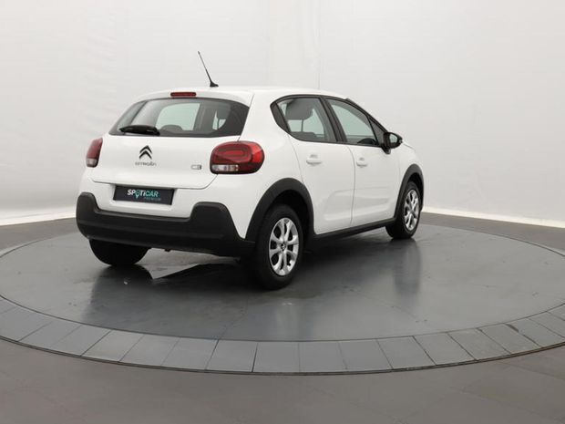 Blanc Utilisé 2021 Citroën C3 Feel Citadine | 10 299 € (Prix juste) - Image 1/3