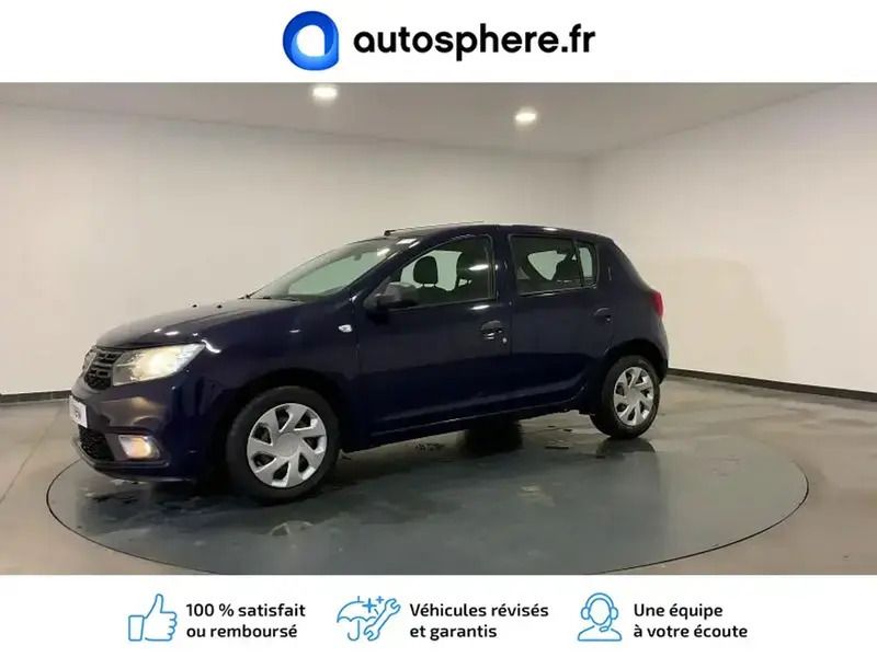 Bleu navy Utilisé 2018 Dacia Sandero Ambiance Citadine | 8 990 € (Prix juste) - Image 1/4
