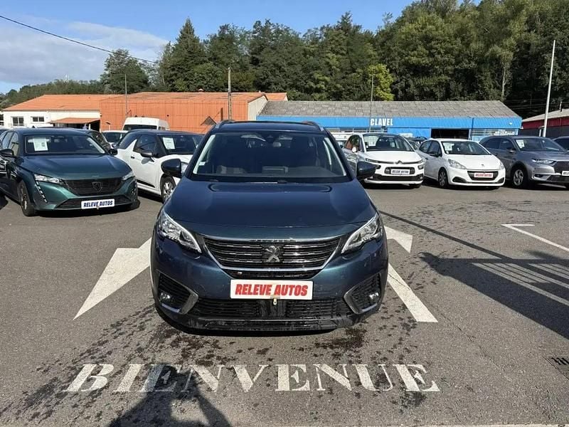 Bleu Utilisé 2017 Peugeot 5008 Business-Line Monospace | 13 990 € (Super prix) - Image 1/4