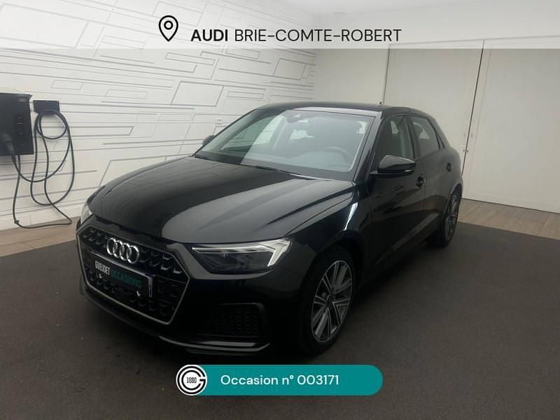 Noir mythe métallisé Utilisé 2023 Audi A1 Sportback Advanced Plus Citadine | 23 890 € (Prix juste) - Image 1/4