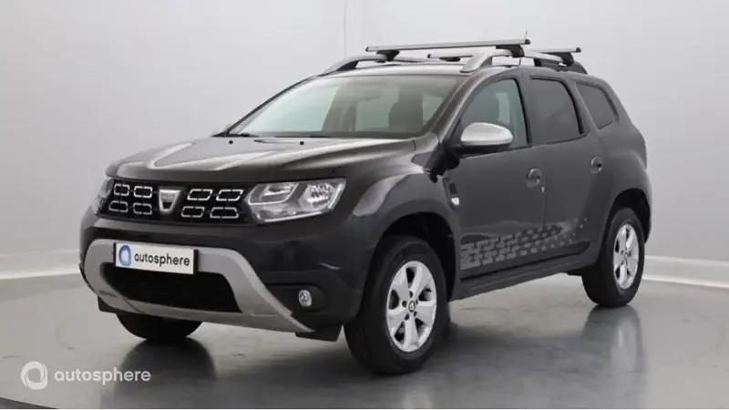 Noir Utilisé 2021 Dacia Duster SUV | 13 999 € (Bon prix) - Image 1/4
