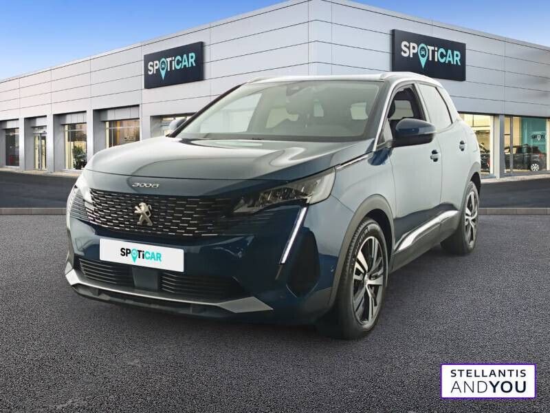 Vert Utilisé 2021 Peugeot 3008 Allure | 20 590 € (Prix juste) - Image 1/4