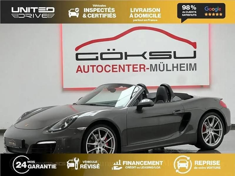Gris Occasion 2013 Porsche Boxster Cabriolet | 49 450 € (Prix juste) - Image 1/4